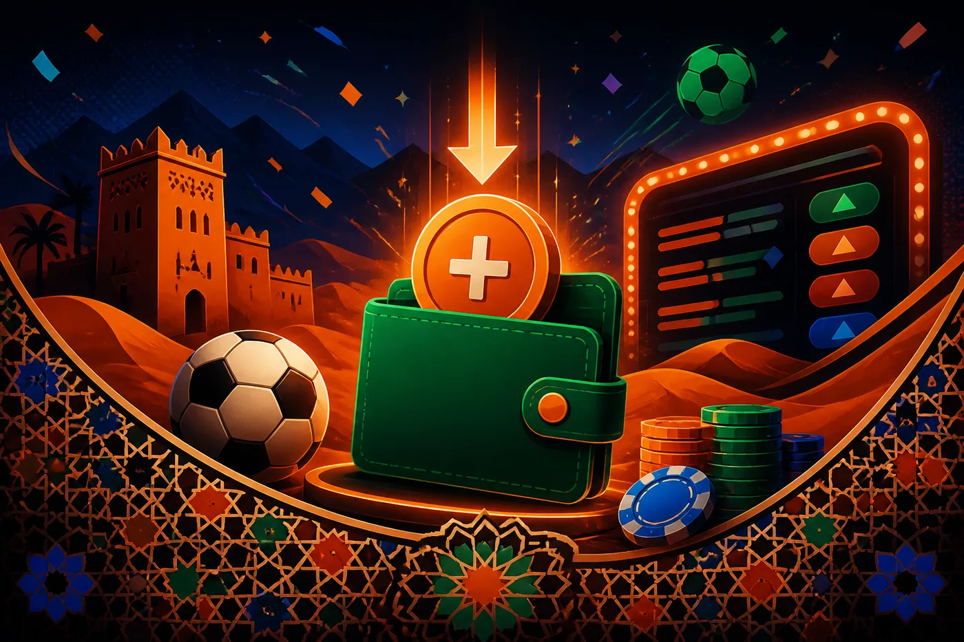 Deposer des dirhams sur le compte