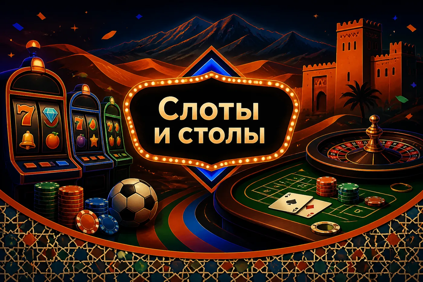 Machines et roulette